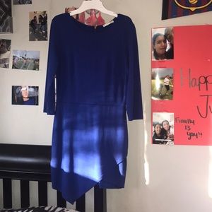 Blue sexy dress